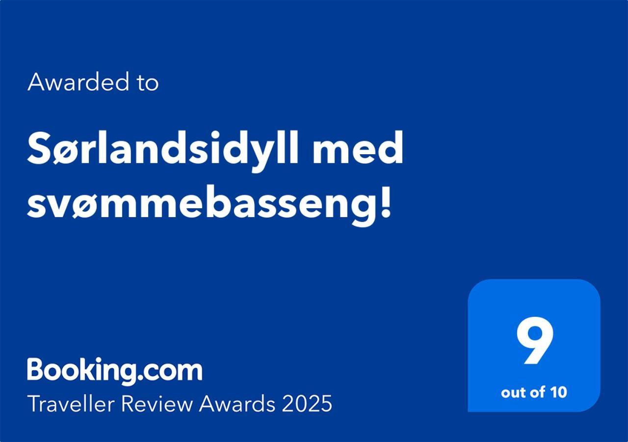 Sorlandsidyll Med Svommebasseng! Διαμέρισμα Κρίστιανσαντ Εξωτερικό φωτογραφία